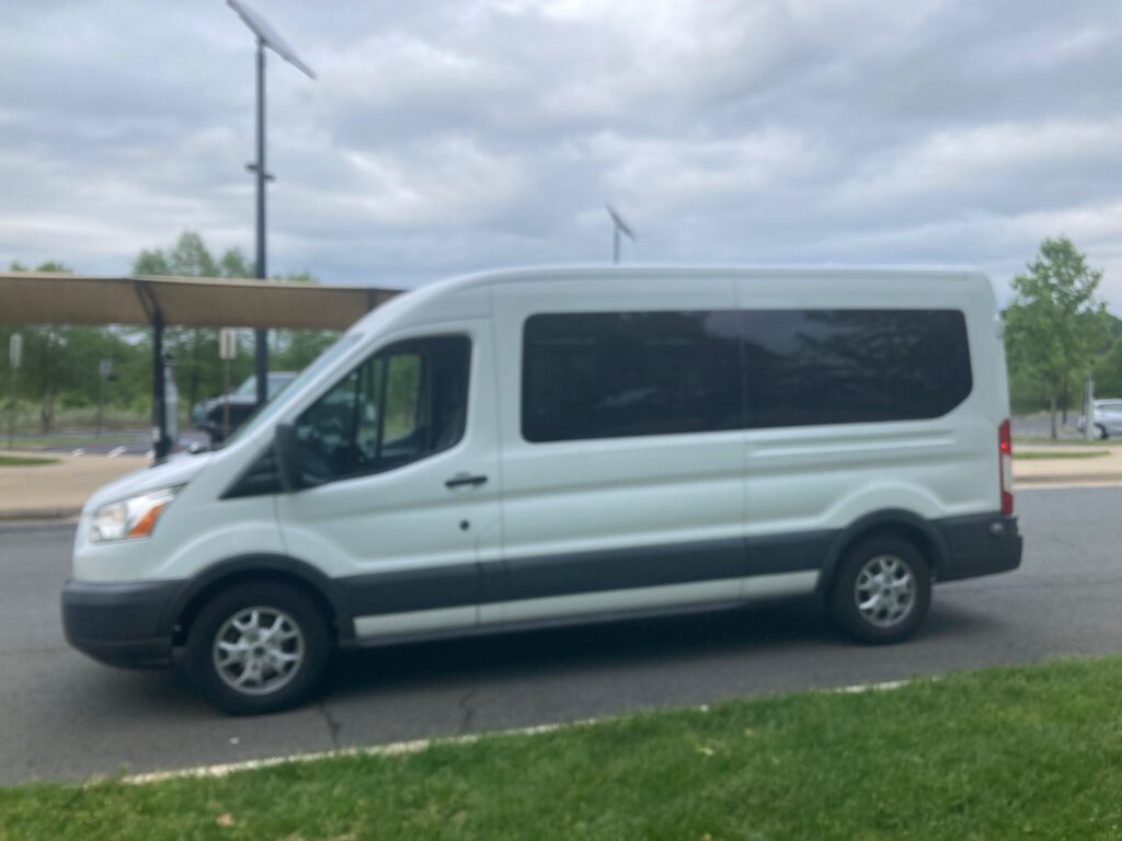 Ford Transit Van with Medium-High Ceiling